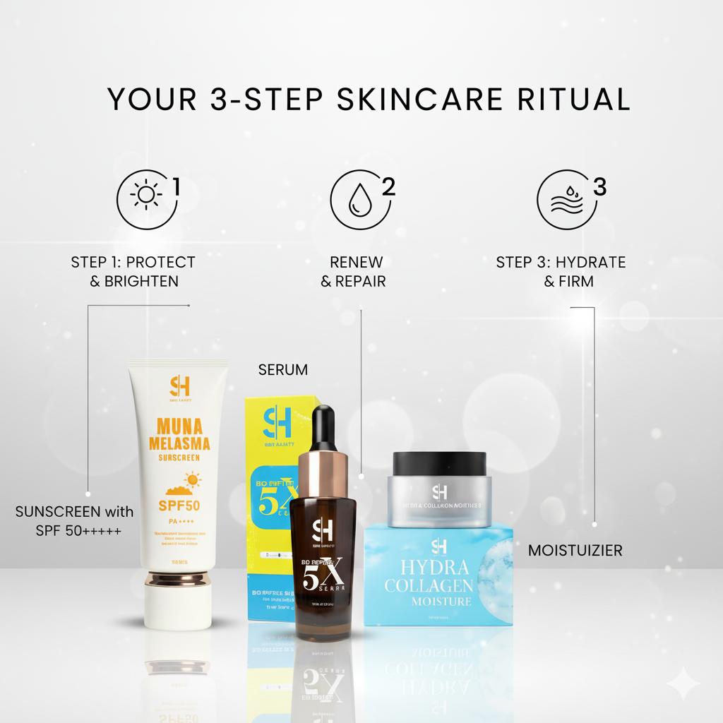 Muna UV Defense Sunscreen SPF50 PA++++ 30g – Daily UV Protection with Brightening & Moisture Care