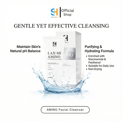 SHIK BEAUTY LAX-MI Amino Acid Gentle Facial Cleanser pH 5.5 – 100ml