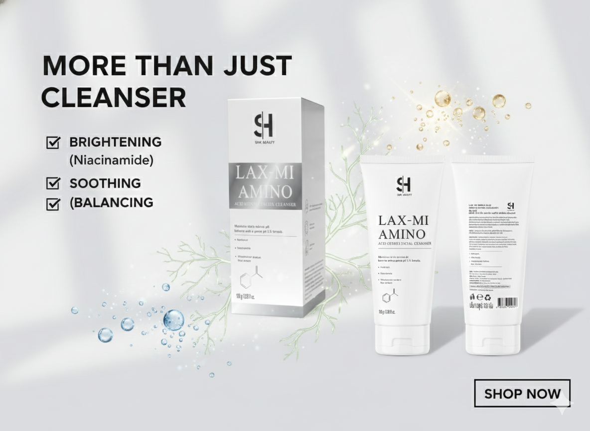 SHIK BEAUTY LAX-MI Amino Acid Gentle Facial Cleanser pH 5.5 – 100ml