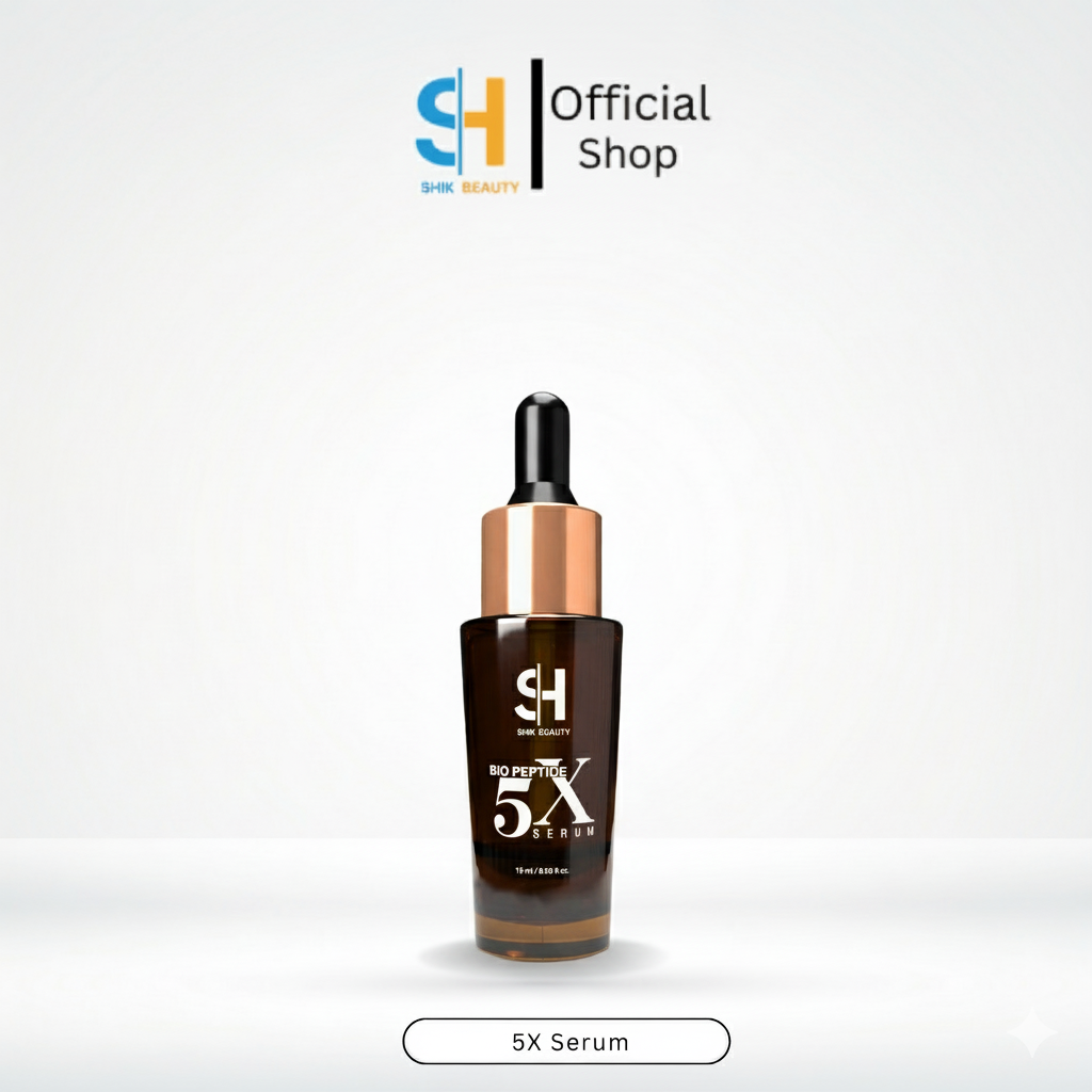 SHIK BEAUTY Bio Peptide 5X Serum – Hydrating Peptide Booster 15ml