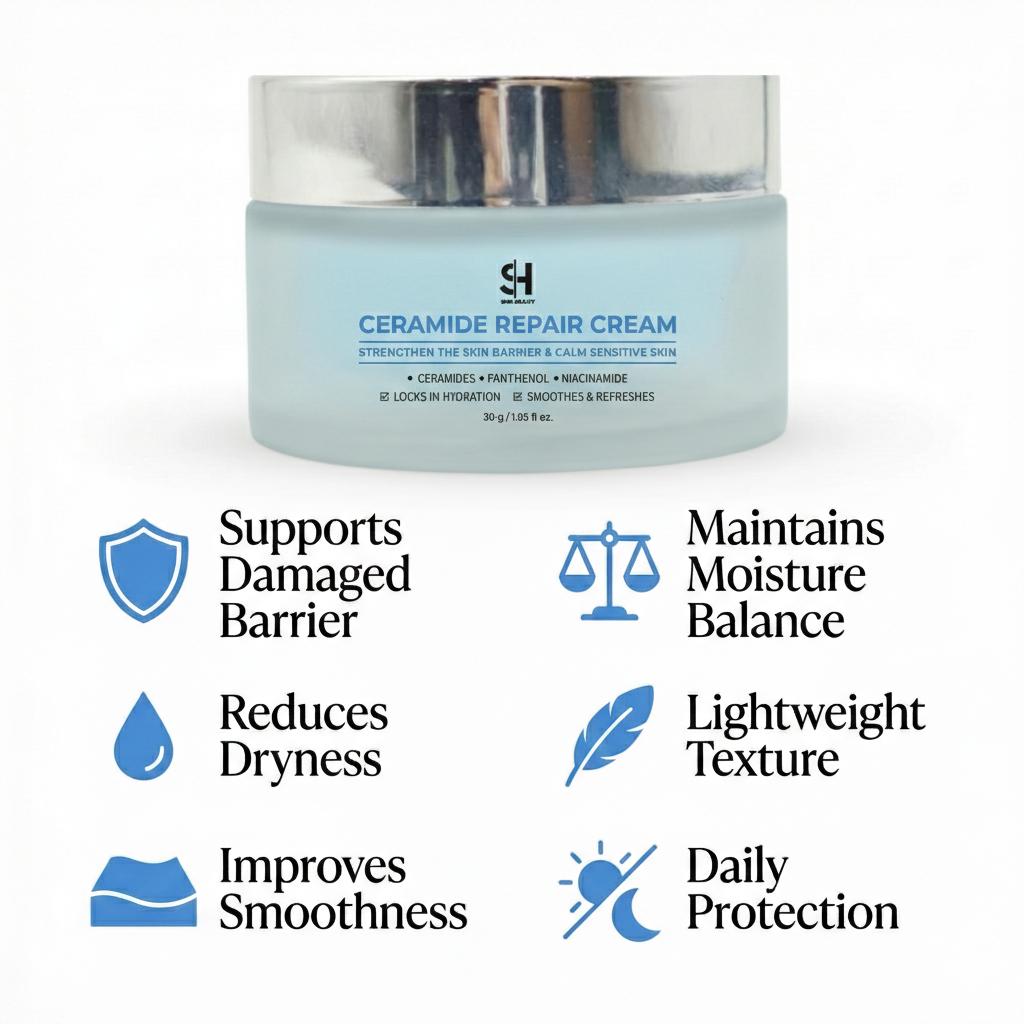 2-Step Barrier Repair Set – Bio Peptide 5X Serum & Ceramide Repair Cream